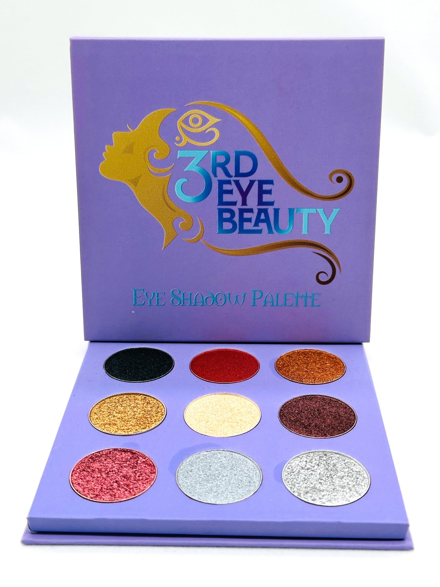 9-Count Matt & Shimmer Eye Shadow Palette (Earth Tones)